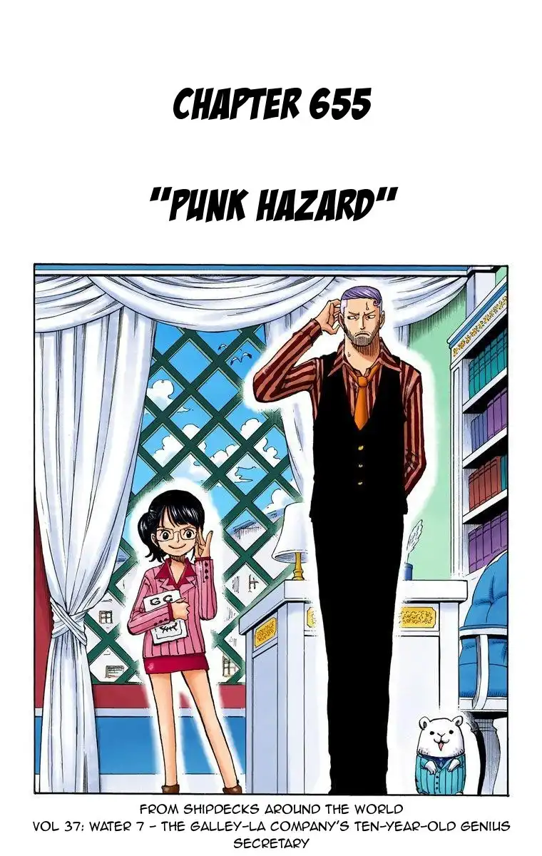 One Piece - Digital Colored Comics Chapter 655 2